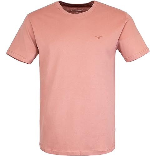 Cleptomanicx Ligull Regular T-Shirt Herren (Brick dust, XL) von Cleptomanicx