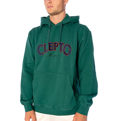 Cleptomanicx Manicxster Hoodie Herren Kapuzenpullover Green XL von Cleptomanicx