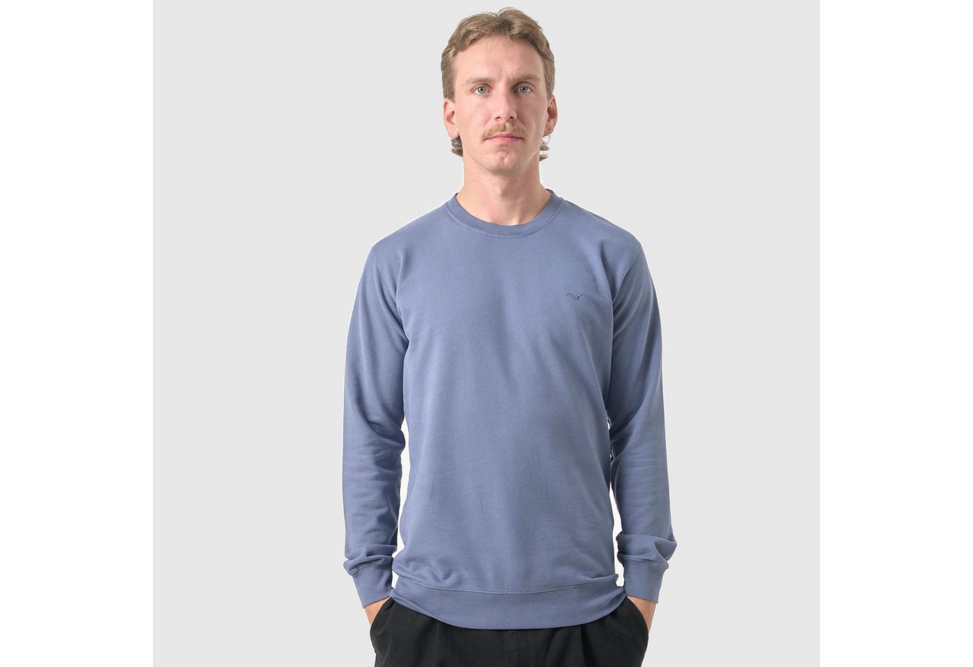 Cleptomanicx Rundhalspullover Cleptomanicx Regular Crewneck "Ligull" (Pullover, Crewneck, Pullover, Sweater) von Cleptomanicx