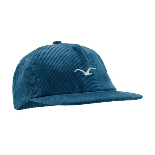 Cleptomanicx Snapback Cap Cord Möwe (DE/NL/SE/PL, Alphanumerisch, Einheitsgröße, Blue Mirage) von Cleptomanicx
