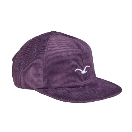 Cleptomanicx Snapback Cap Cord Möwe (Gothic Grape) von Cleptomanicx