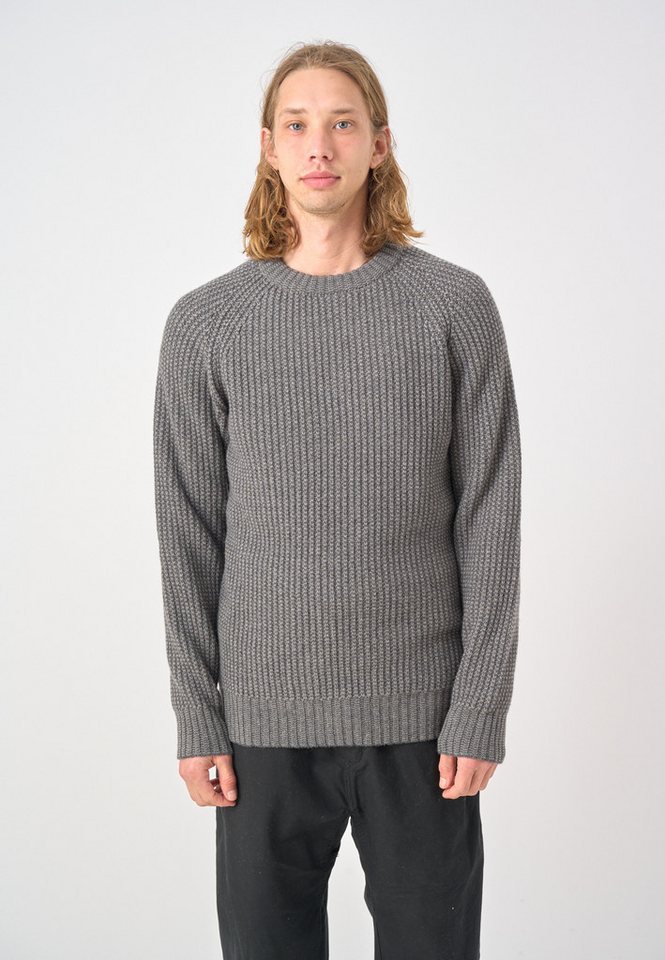 Cleptomanicx Strickpullover Big Ben im trendigen Ripp-Strick-Design von Cleptomanicx
