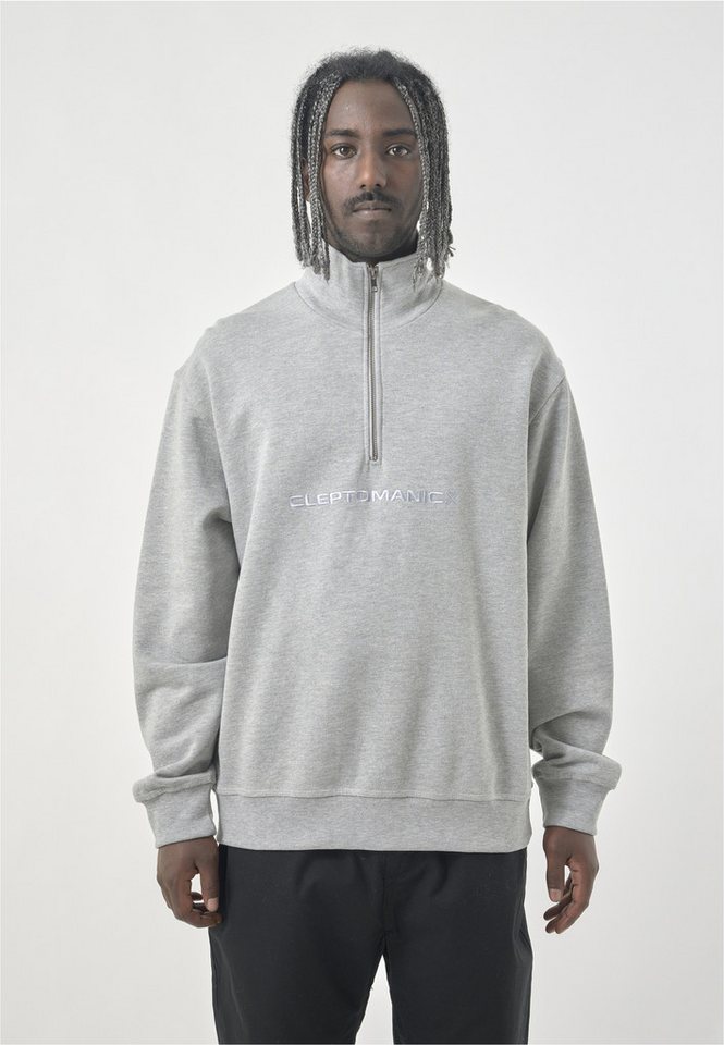Cleptomanicx Strickpullover Boxy Crewneck Eurostile Locker geschnitten von Cleptomanicx