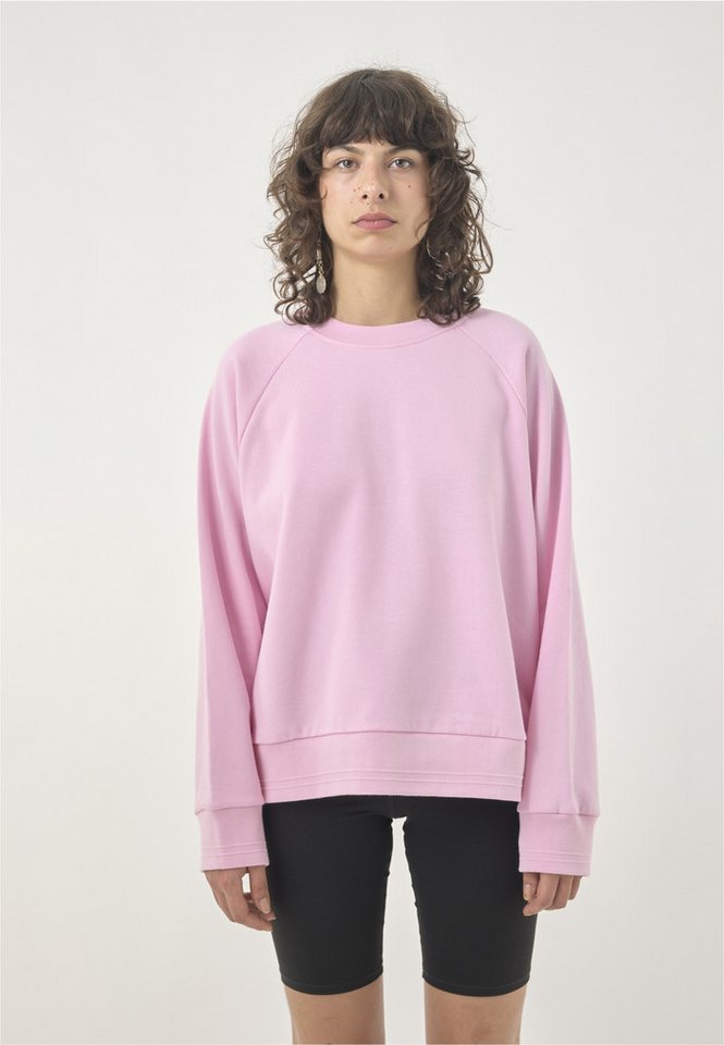 Cleptomanicx Strickpullover Crewneck Ligull Locker geschnitten von Cleptomanicx