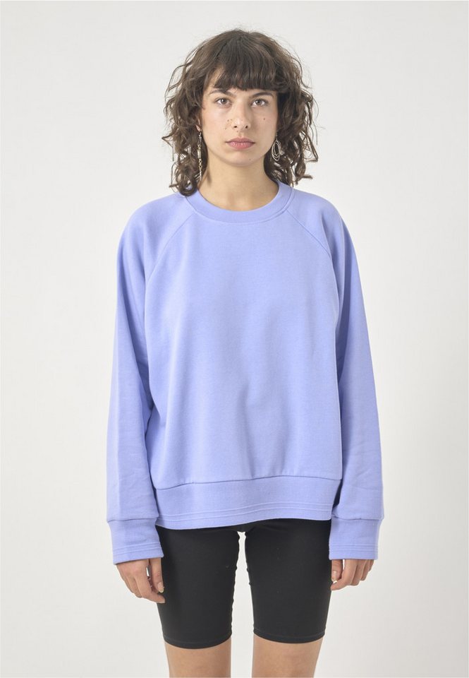 Cleptomanicx Strickpullover Crewneck Ligull Locker geschnitten von Cleptomanicx