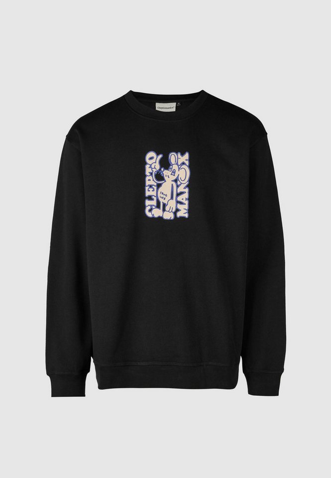 Cleptomanicx Sweatshirt Boxy Crewneck Thug Mouse im lockeren Schnitt von Cleptomanicx