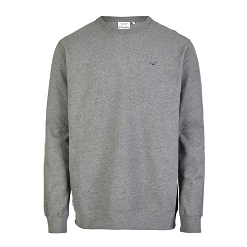 Cleptomanicx Sweatshirt Crewneck Ligull (Heather Forged Iron) XL von Cleptomanicx