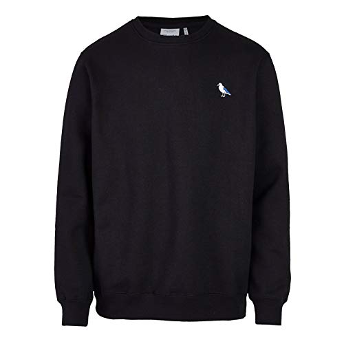 Cleptomanicx Sweatshirt Embro Gull (Black) XXL von Cleptomanicx