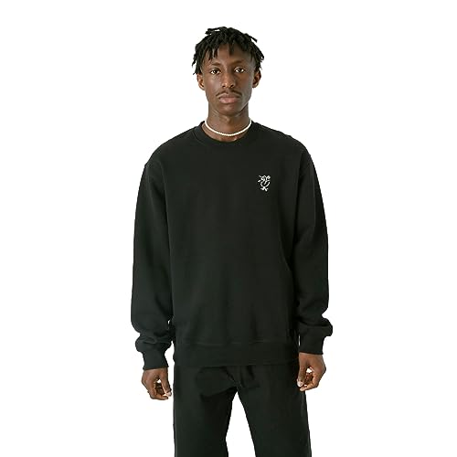 Cleptomanicx Sweatshirt Sketch Gull (Black) XL von Cleptomanicx