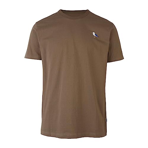 Cleptomanicx T-Shirt Embro Gull (deep Taupe) L von Cleptomanicx