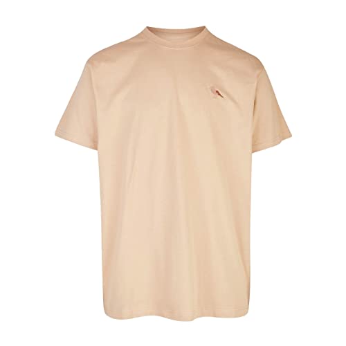 Cleptomanicx T-Shirt Embroidery Gull Mono (Nomad) M von Cleptomanicx