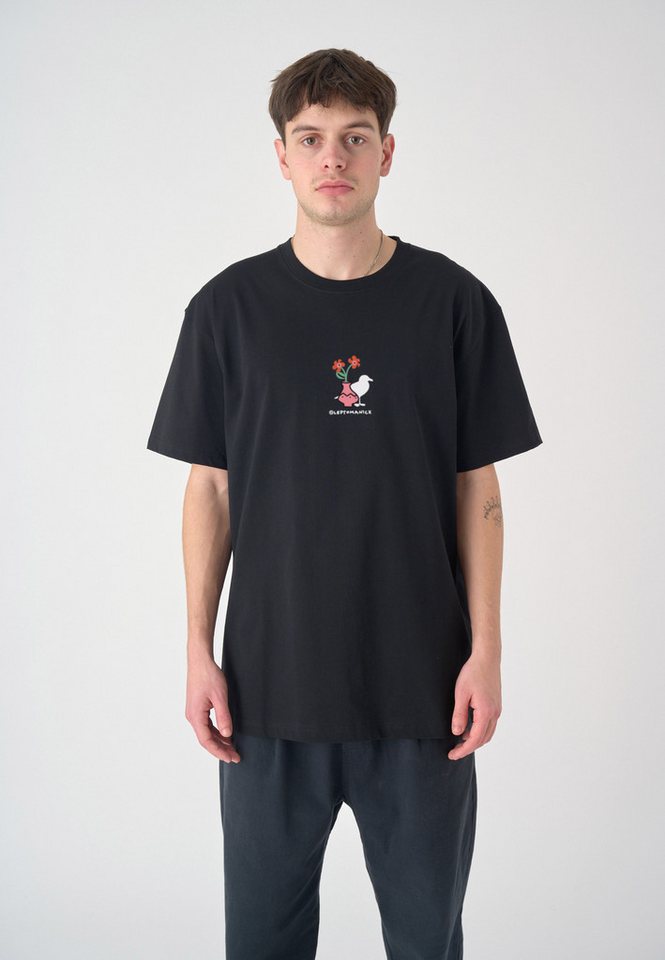 Cleptomanicx T-Shirt Flower Gull mit tollem Frontprint von Cleptomanicx