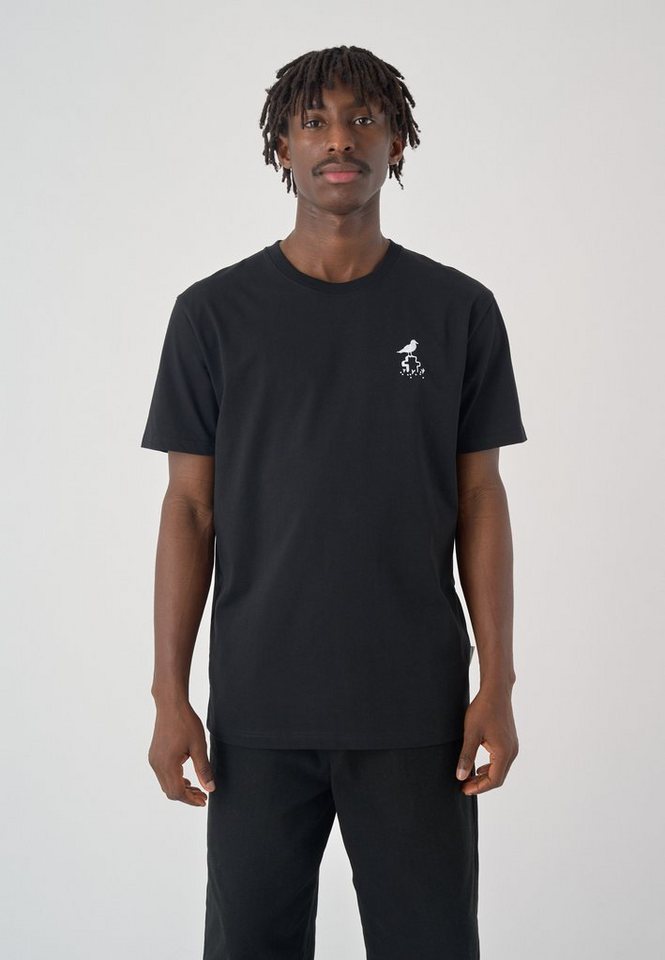 Cleptomanicx T-Shirt Gull Watcher mit tollem Frontprint von Cleptomanicx