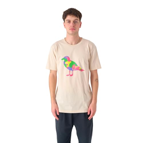 Cleptomanicx T-Shirt Spray Gull (raw undyed) XXL von Cleptomanicx