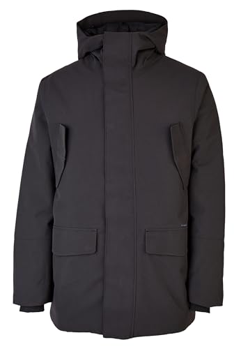 Cleptomanicx Winterjacke Reset Parka (DE/NL/SE/PL, Alphanumerisch, M, Regular, Regular, Blue Graphite) von Cleptomanicx