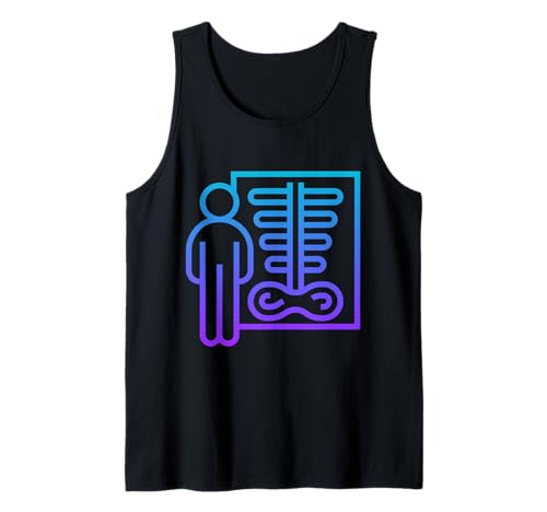 Dexa Scan Knochenscan DXA X-Ray Tank Top von Clever Witty Dexa Designs