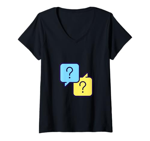 Damen Missverständnisse falsch verstanden Missverständnisse T-Shirt mit V-Ausschnitt Damen Missverständnisse falsch verstanden Missverständnisse T-Shirt mit V-Ausschnitt von Clever Witty Miscommunication Designs