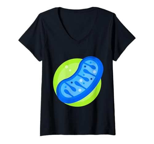 Damen Mithai Laddu Ladoo indische Dessert Süßigkeiten T-Shirt mit V-Ausschnitt von Clever Witty Mithai Designs