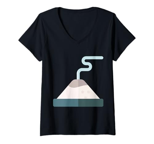 Damen Wirklich wie Moxibustions-Akupunktur T-Shirt mit V-Ausschnitt Damen Wirklich wie Moxibustions-Akupunktur T-Shirt mit V-Ausschnitt von Clever Witty Moxibustion Designs