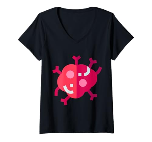 Damen Fragen Sie nach Meinem Neoplasma - Neoplasia Survivor T-Shirt mit V-Ausschnitt Damen Fragen Sie nach Meinem Neoplasma - Neoplasia Survivor T-Shirt mit V-Ausschnitt von Clever Witty Neoplasm Designs