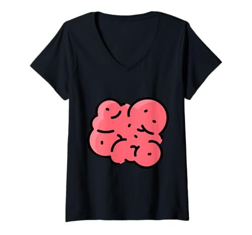 Damen Fragen Sie nach Meinem Neoplasma - Neoplasia Survivor T-Shirt mit V-Ausschnitt Damen Fragen Sie nach Meinem Neoplasma - Neoplasia Survivor T-Shirt mit V-Ausschnitt von Clever Witty Neoplasm Designs