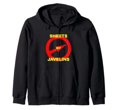 Er gab Laken und ich gab Speere - Sheets Javelins Kapuzenjacke Er gab Laken und ich gab Speere - Sheets Javelins Kapuzenjacke von Clever Witty Sheets or Javelins Designs