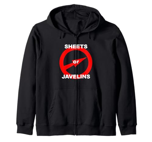 Er gab Laken und ich gab Speere - Sheets Javelins Kapuzenjacke Er gab Laken und ich gab Speere - Sheets Javelins Kapuzenjacke von Clever Witty Sheets or Javelins Designs