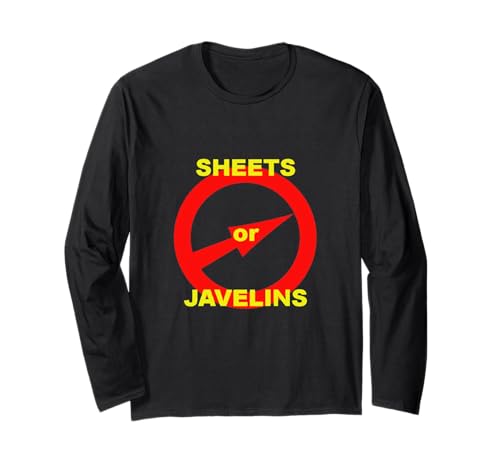 Er gab Laken und ich gab Speere - Sheets Javelins Langarmshirt Er gab Laken und ich gab Speere - Sheets Javelins Langarmshirt von Clever Witty Sheets or Javelins Designs