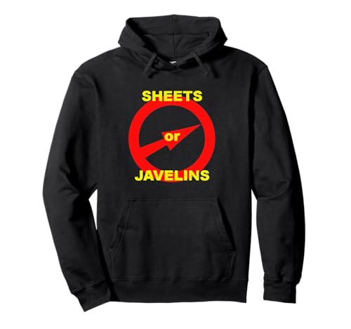 Er gab Laken und ich gab Speere - Sheets Javelins Pullover Hoodie Er gab Laken und ich gab Speere - Sheets Javelins Pullover Hoodie von Clever Witty Sheets or Javelins Designs