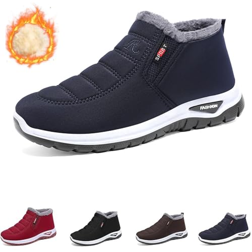 Podofit Winterstiefel, 2024 Podofit Podomax Orthopädische Winterstiefel Rutschfeste Warme Und Bequeme Winterschuhe Aus Baumwolle (Blue, Erwachsene, Damen, 39, Numerisch, EU Schuhgrößensystem, M) von Clgorm