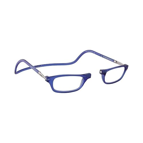 CliC Eyewear - Lesebrillen - Mit flexiblen Magneten - Original CLIC CLASSIC - Herren & Damen Lesebrillen (2.0, blau) von CliC Eyewear