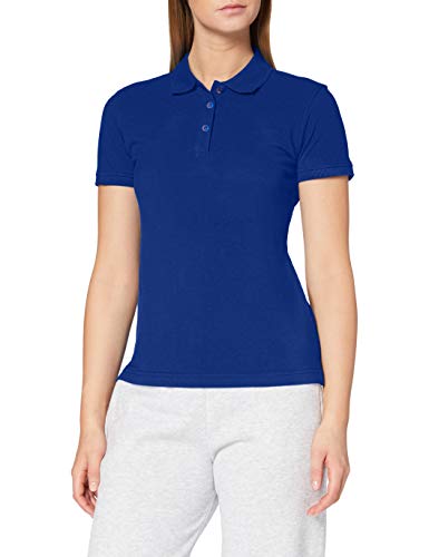 CliQue Damen Regular Fit Poloshirt,Blau (Dunkelblau), 40 EU (Herstellergröße:Large) von Clique