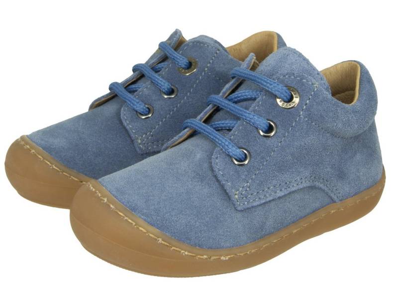 Clic Clic Lauflernschuhe Schuhe Kinder Leder Jeans 9291 Schnürschuh von Clic