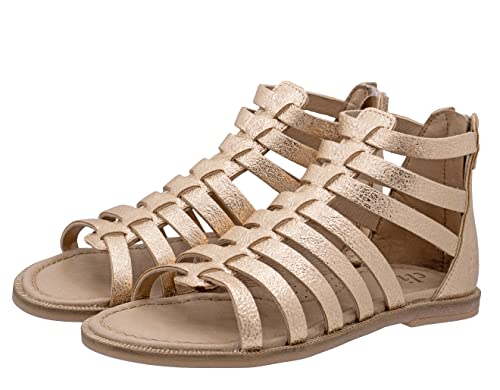 clic! Römer Sandalen Mädchen Leder Rosegold schmal 9708, Schuhgröße:EUR 37 von clic!