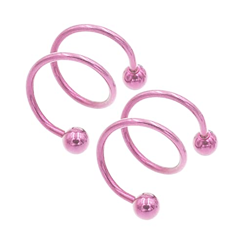 Clicitina Damen Ohrringe Mode Ohrringe Doppel Creolen Damen Kreative Ohrringe Geometrische Baumeln Kristall Ohrringe Damen Ohrringe Ohrringe Damen Stecker (Pink, One Size) von Clicitina