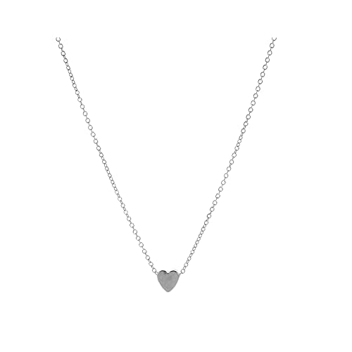 Clicitina Halskette Geburtstag Liebe Mädchen Geschenke Kette Anhänger Modekette & Ritzel Herren Halsketten (A-Silver, One Size) von Clicitina