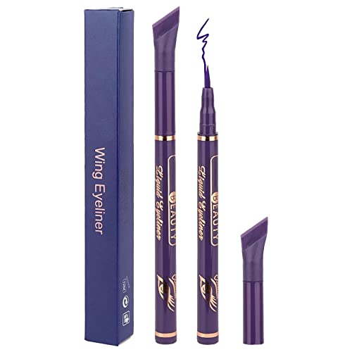 Farbiger Flüssig-Eyeliner-Stift, langlebig, glatter Eyeliner-Flüssigkeitsstift, kein Eyeliner, seidenmatt, Make-up-Tinte, Liner, flüssiger Eyeliner, ColorStay-Stift, Eyeliner, wischfest, 2 ml Dof868 von Clicitina