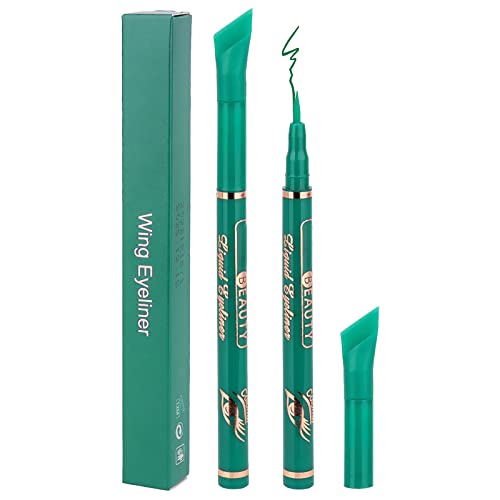 Farbiger Flüssig-Eyeliner-Stift, langlebig, glatter Eyeliner-Flüssigkeitsstift, kein Eyeliner, seidenmatt, Make-up-Tinte, Liner, flüssiger Eyeliner, ColorStay-Stift, Eyeliner, wischfest, 2 ml Dof868 von Clicitina