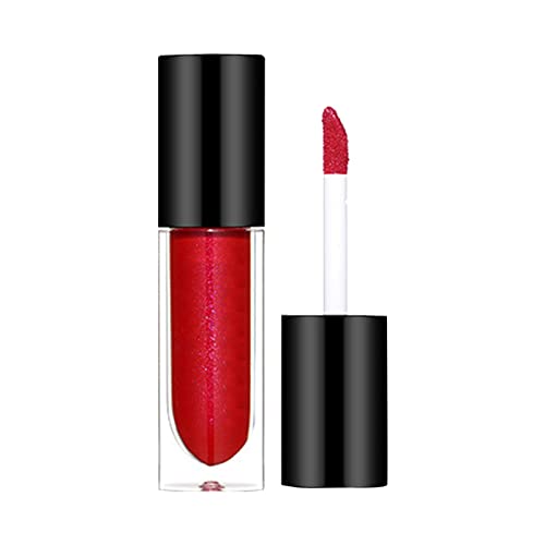 Ipstick Starry Girl Lip Glaze Non Stick Cup Lip Glaze Lip Glaze Perlglanz-glänzender Lipgloss-Lippenstift Dof904 von Clicitina