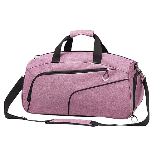 YNz785 Reisetasche, Handtaschen, Sport-Trainingstaschen, nasse und trockene Turnbeutel, kurze Reise, große Kapazität, Gepäcktaschen, violett, Einheitsgröße von Clicitina