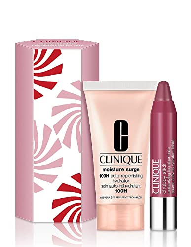 CLINIQUE Set Merry Moisture Surge 100H 30ml + Chubby Stick Moisturizing Lip Color Balm 07 Super Strawberry 1,2g CLINIQUE Set Merry Moisture Surge 100H 30ml + Chubby Stick Moisturizing Lip Color Balm 07 Super Strawberry 1,2g von Clinique