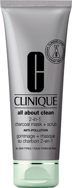 Clinique All About Clean Charcoal Mask + Scrub Anti-Pollution 100 ml von Clinique