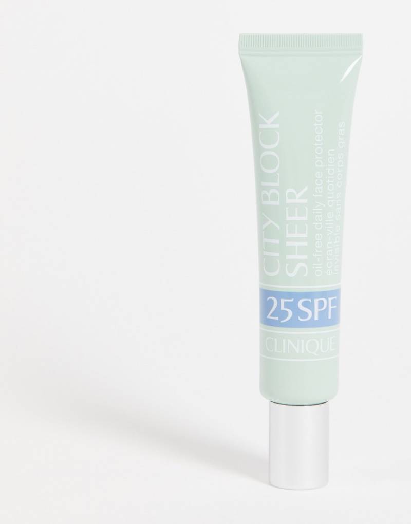 Clinique - City Block Sheer - Sonnenschutz mit LSF 25, 40 ml-Keine Farbe von Clinique