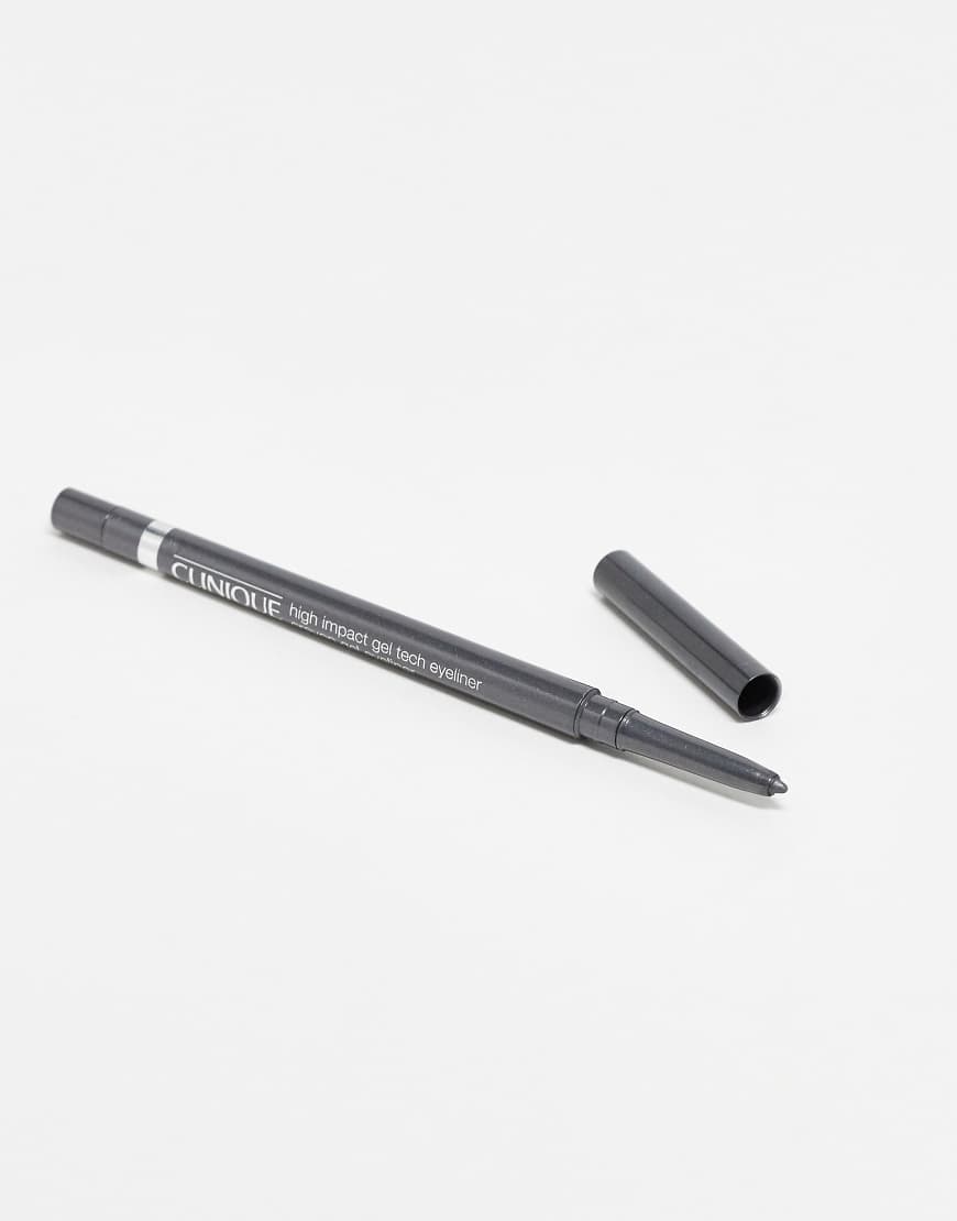 Clinique - High Impact Gel Tech - Eyeliner - Polished Pewter-Grau von Clinique