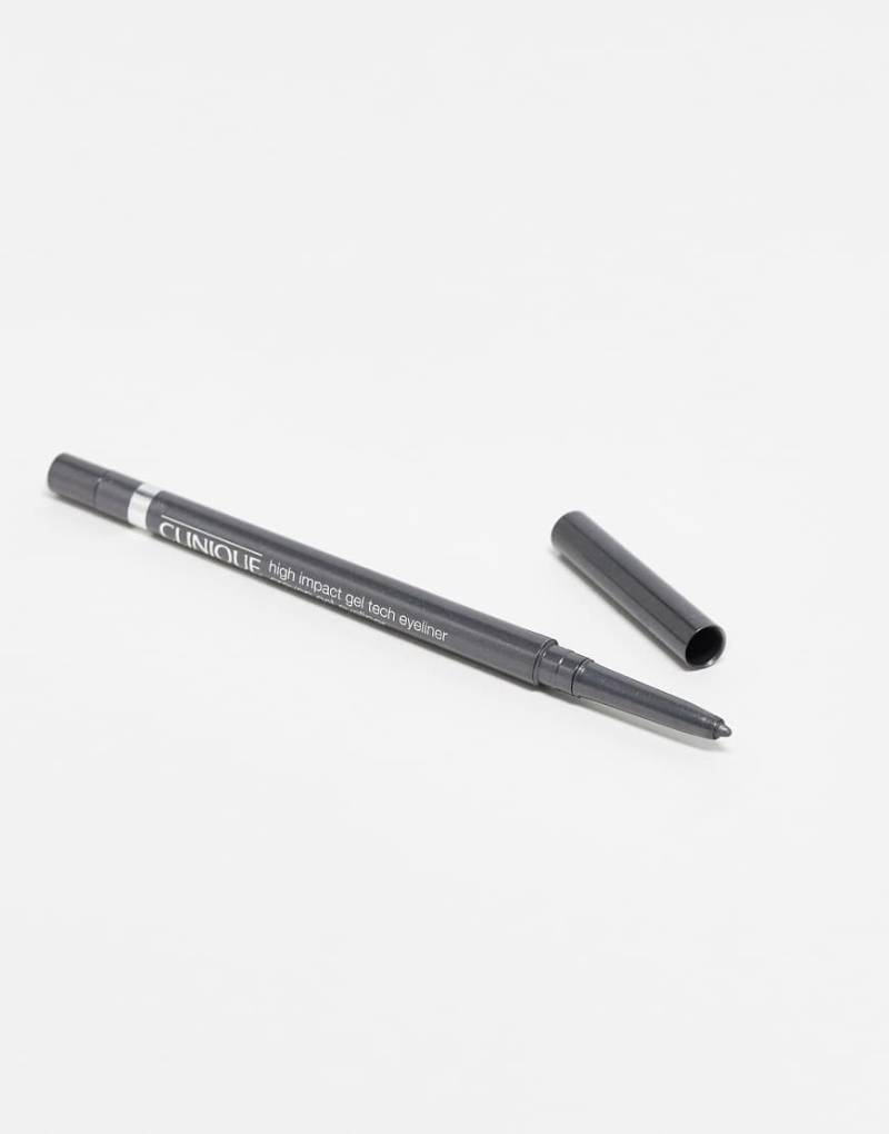 Clinique - High Impact Gel Tech - Eyeliner - Polished Pewter-Grau von Clinique