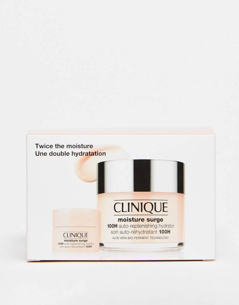 Clinique - Twice the Moisture - Hautpflege-Geschenkset für unterwegs und zu Hause-Keine Farbe von Clinique