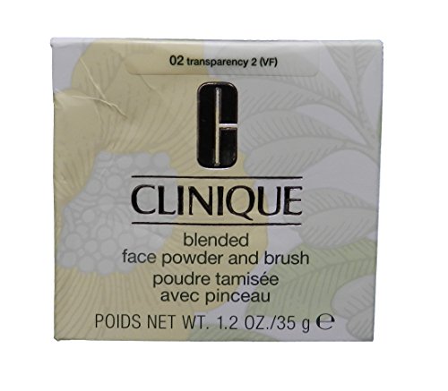 Clinique blended Face Powder and brush leichter loser Puder 02 transparency 2 35 g von Clinique