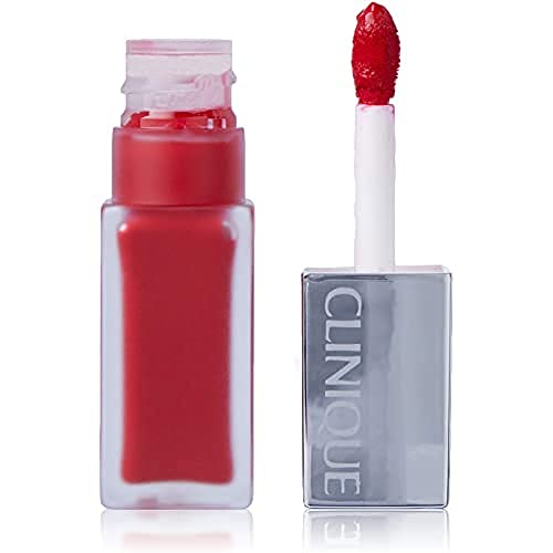 Pop Liquid Matte Lip Colour + Primer 02-Flame Pop 6 Ml von Clinique