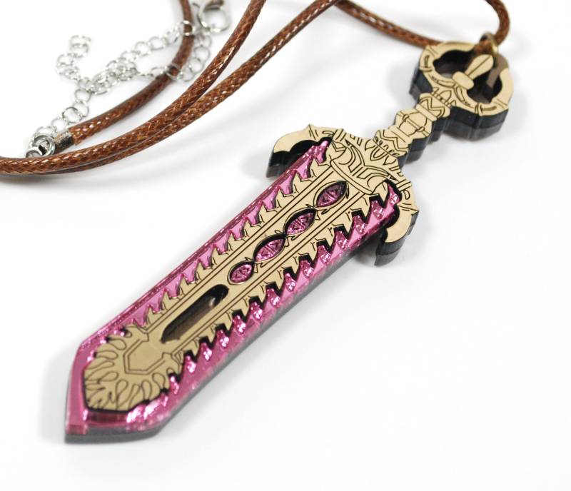 Corrin's Omega Yato Mit Oder Ohne Glühen Fire Emblem Acryl Halskette Schlüsselanhänger von Clinkorz