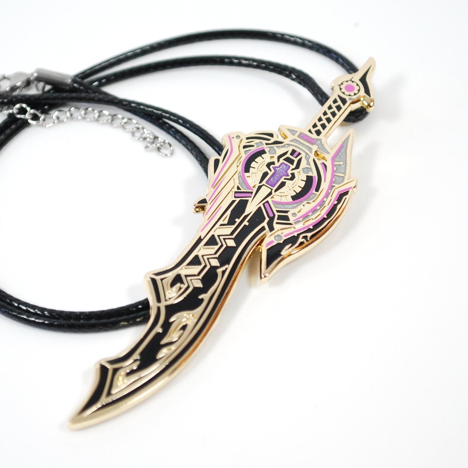 xenoblade 2 Malos' Monado Metal Halskette, Schlüsselbund Oder Pin von Clinkorz